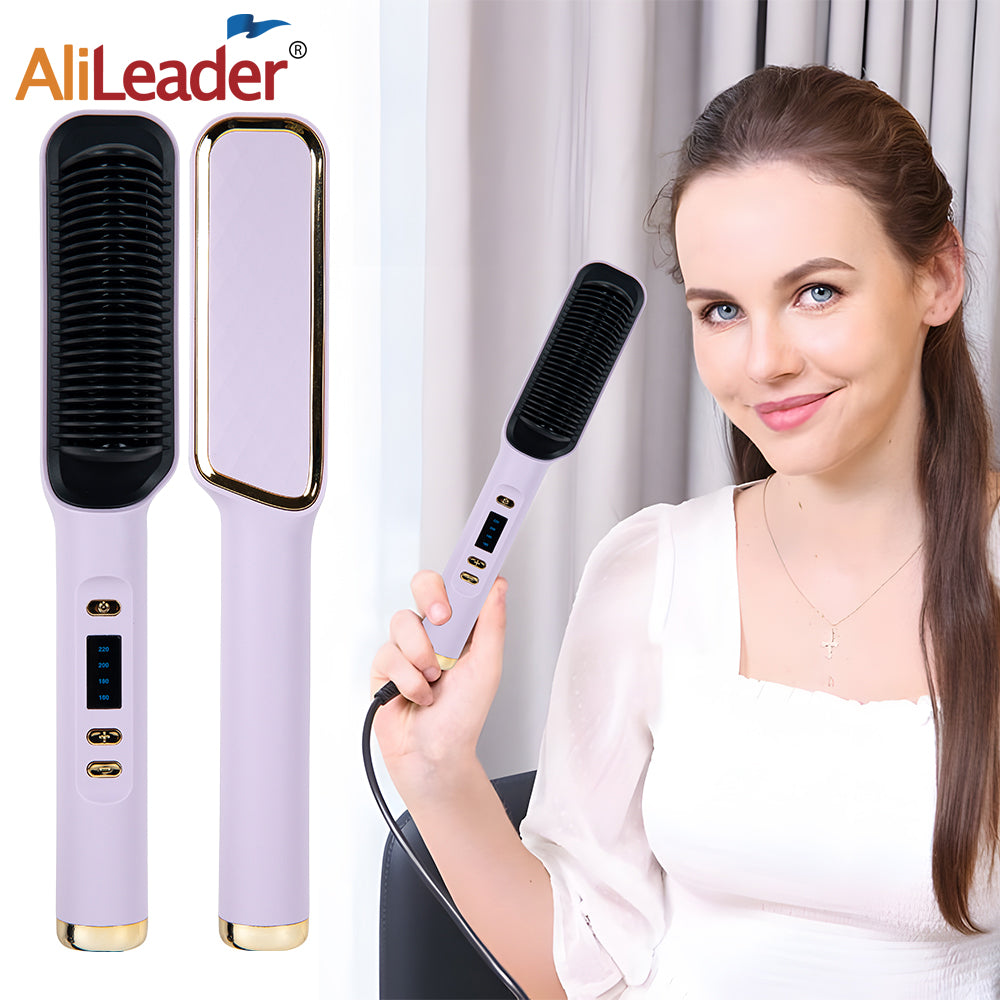 Hair Straightener Brush/Comb