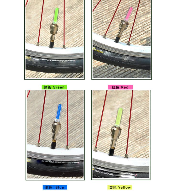 universal fluorescent car tire valve caps