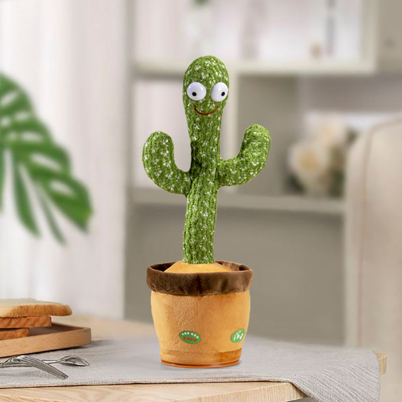 Rechargeable Dancing Cactus Toy