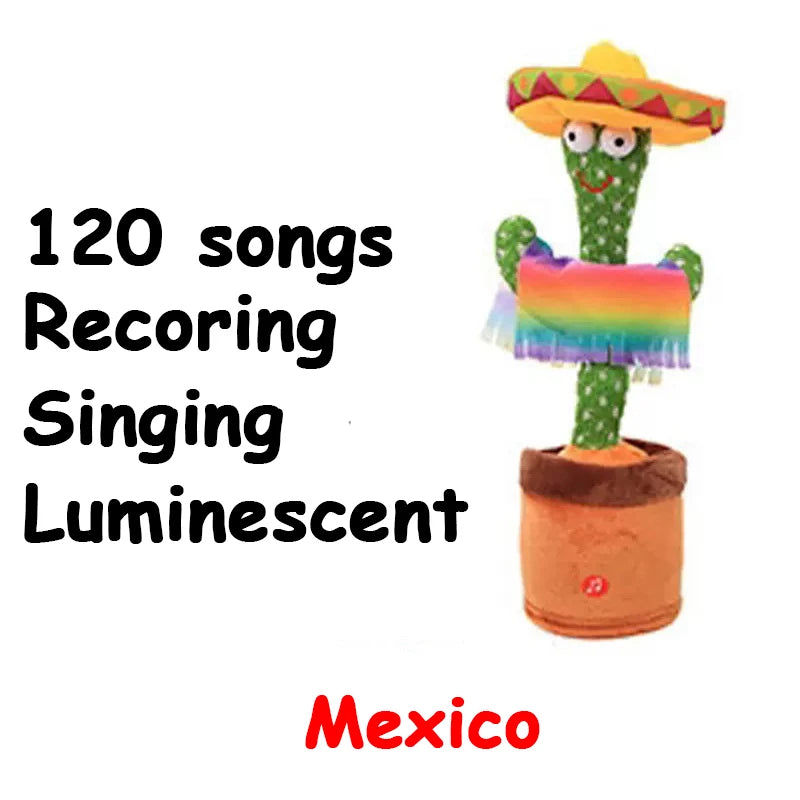 Rechargeable Dancing Cactus Toy