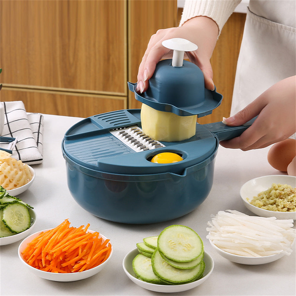 Vegetable Cutter 12 in 1 Multifunctional Salad Utensils Chopper