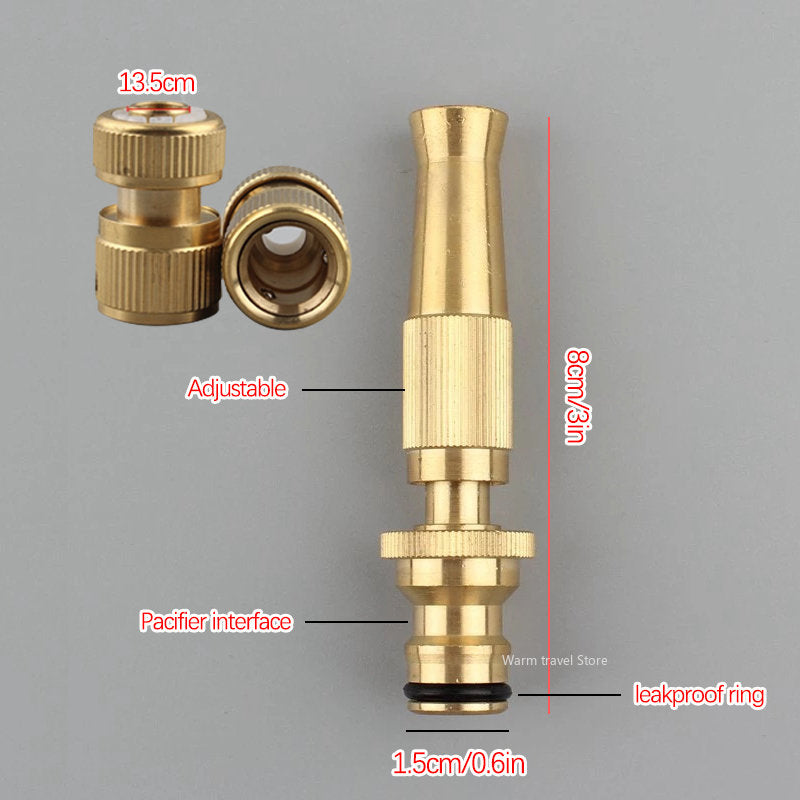 Adjustable High-Pressure Water Nozzle