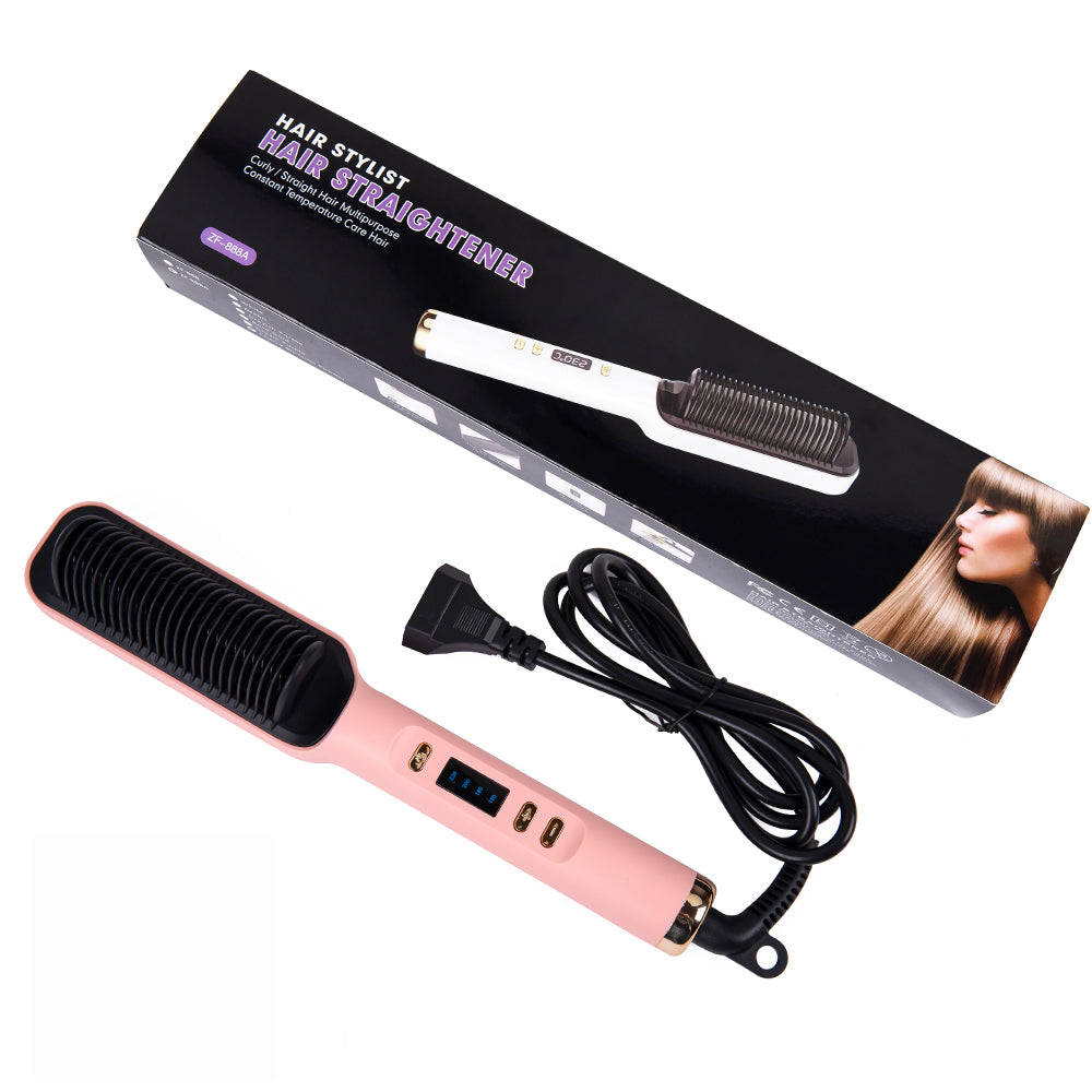 Hair Straightener Brush/Comb