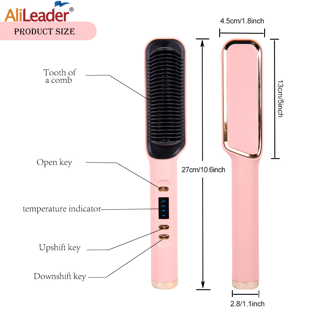 Hair Straightener Brush/Comb