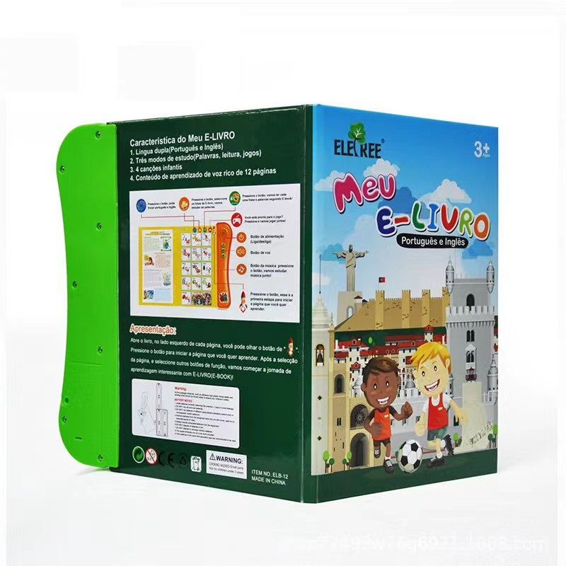 Intellectual learning book for kids with sound