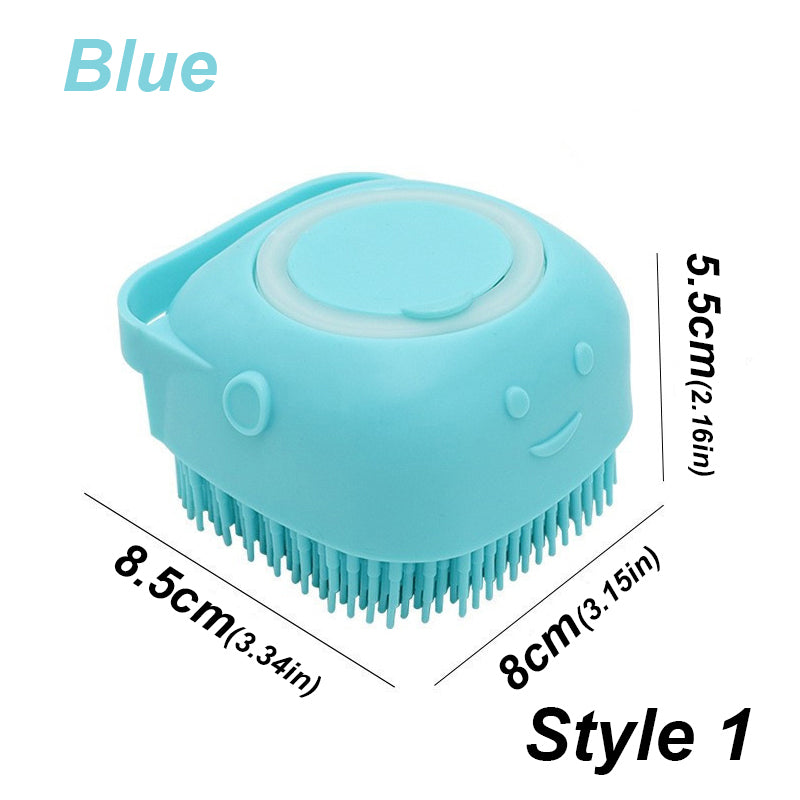 Baby Bath Massager | Silicone Bath Cleaning Brush