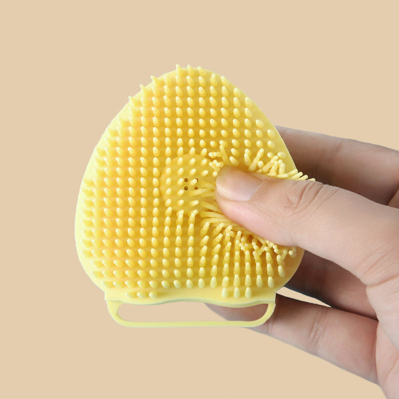 Baby Bath Massager | Silicone Bath Cleaning Brush