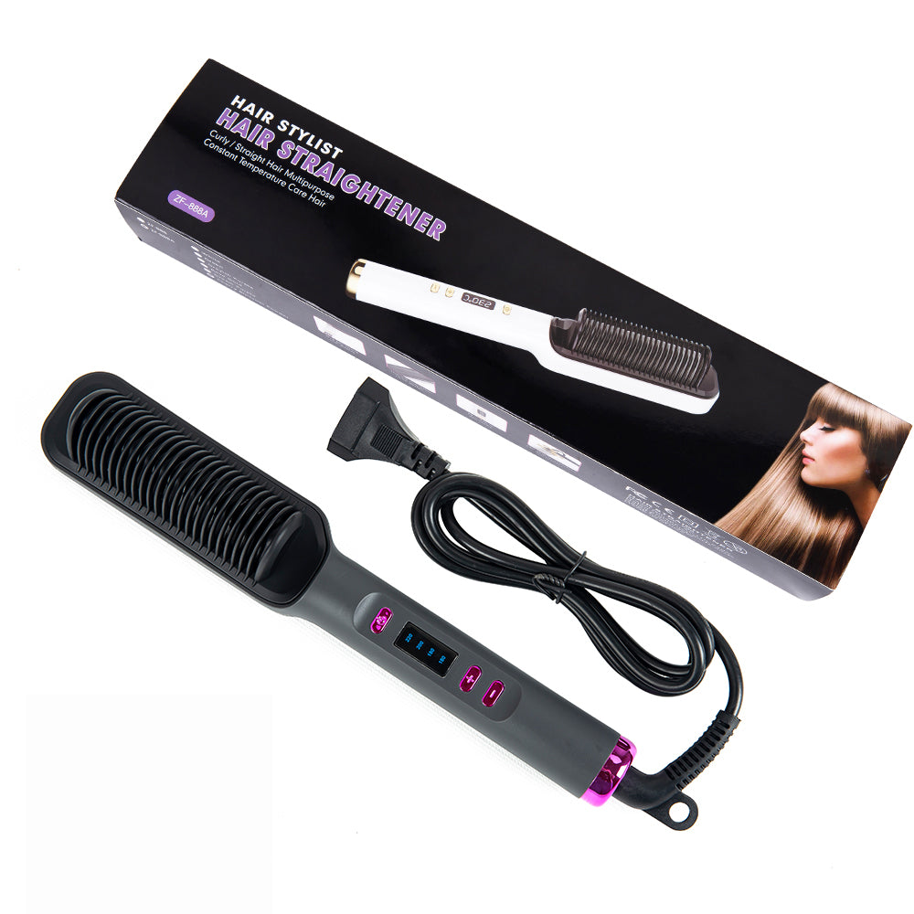 Hair Straightener Brush/Comb