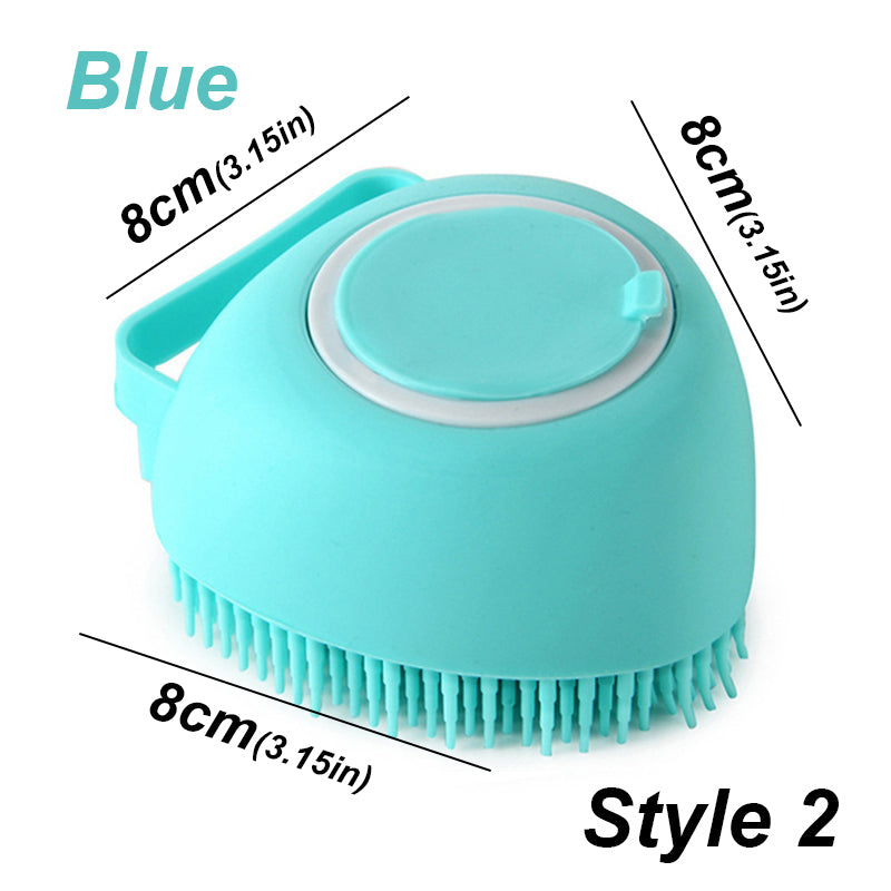 Baby Bath Massager | Silicone Bath Cleaning Brush