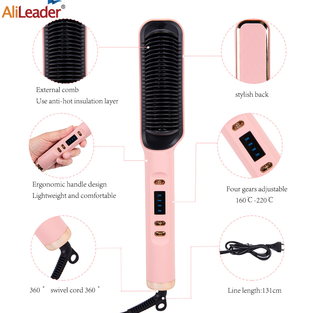 Hair Straightener Brush/Comb