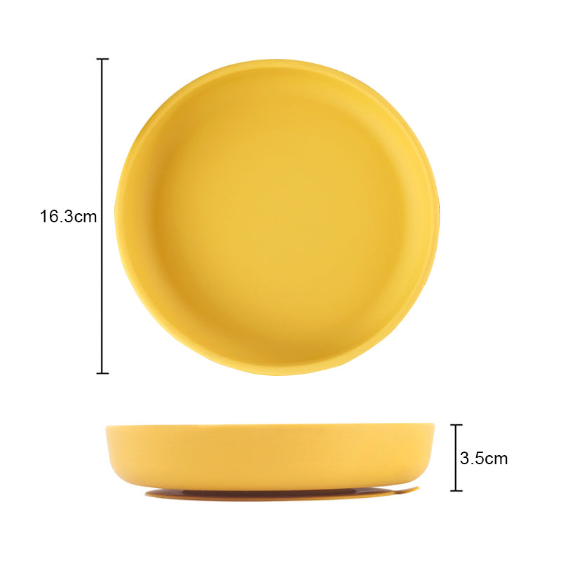 Children's round food Plates