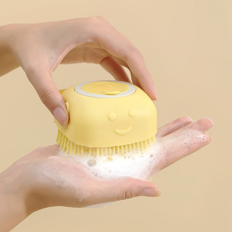 Baby Bath Massager | Silicone Bath Cleaning Brush