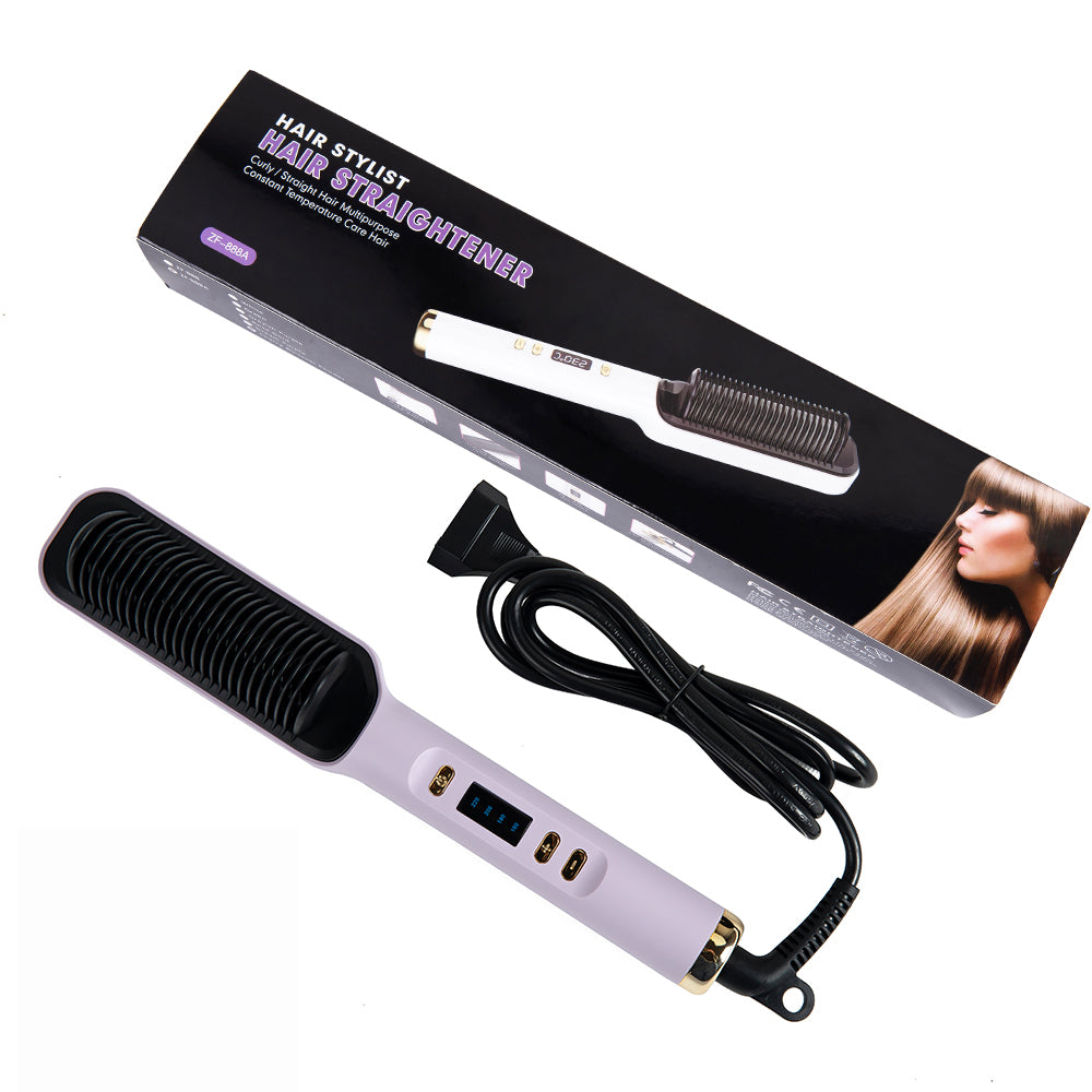 Hair Straightener Brush/Comb